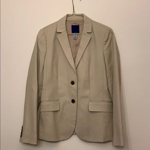 J. Crew blazer suit  jacket beige. Size 4.